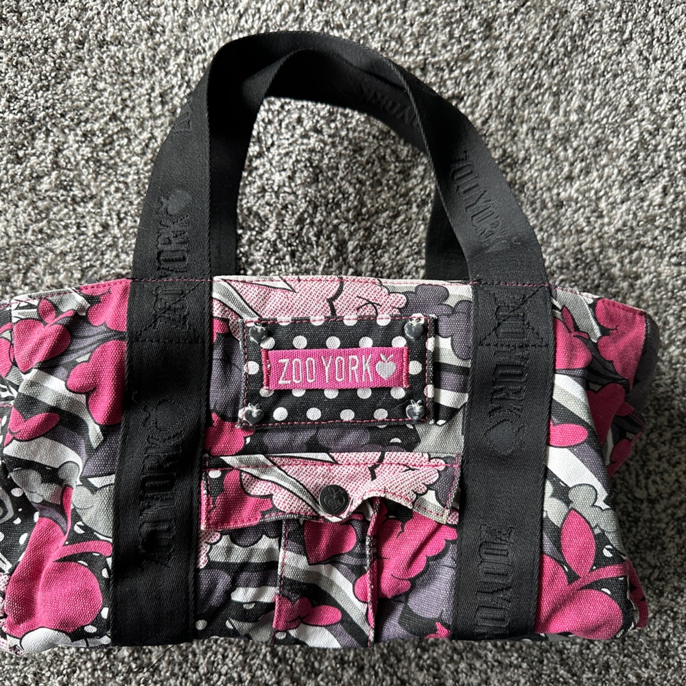 Zoo York Pink and Black Women's Bag